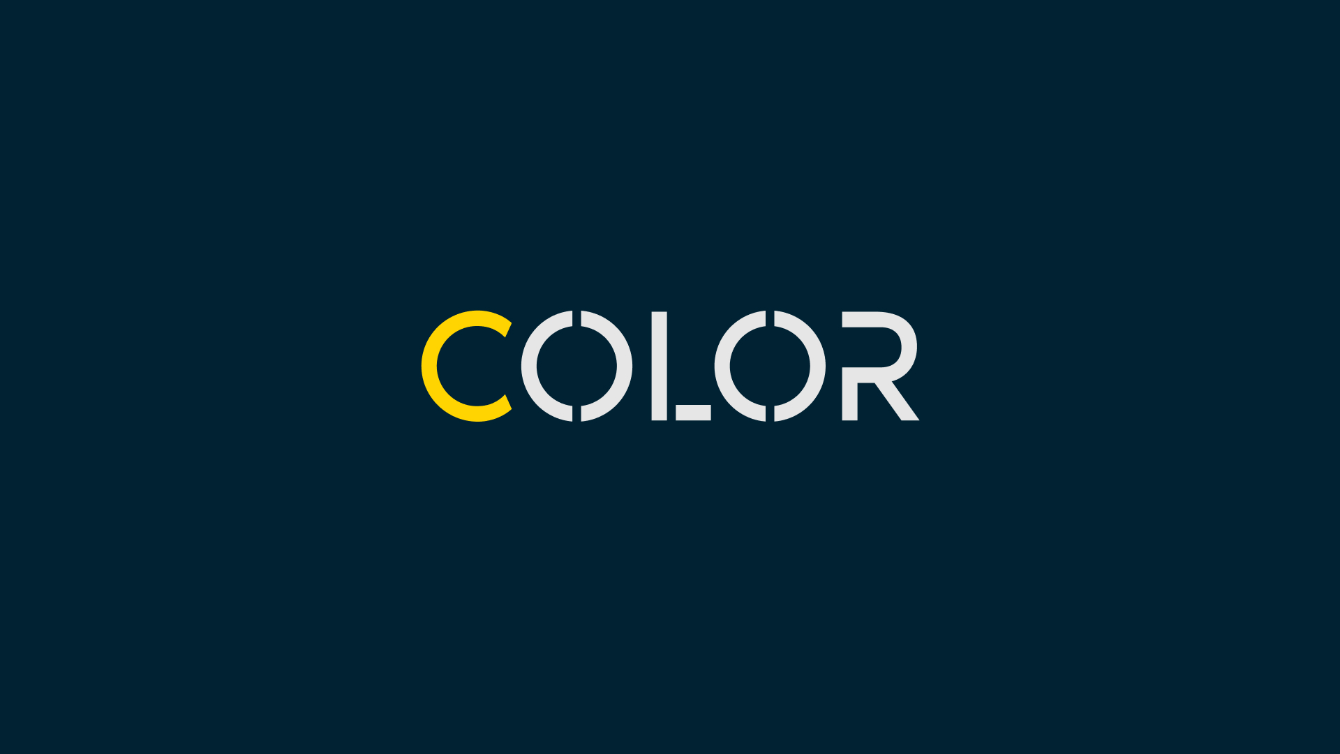 صفحهٔ بخش‌بند «COLOR»